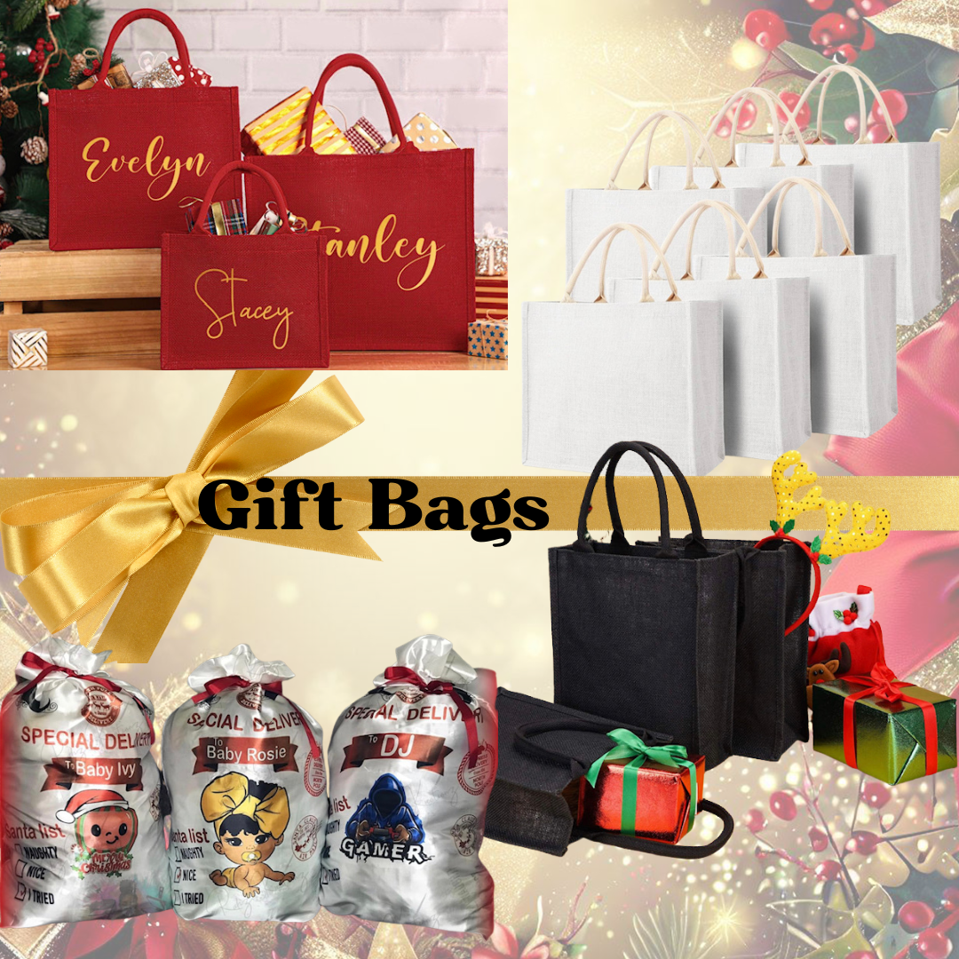 CUSTOM GIFT BAGS, BOXES & BOWS