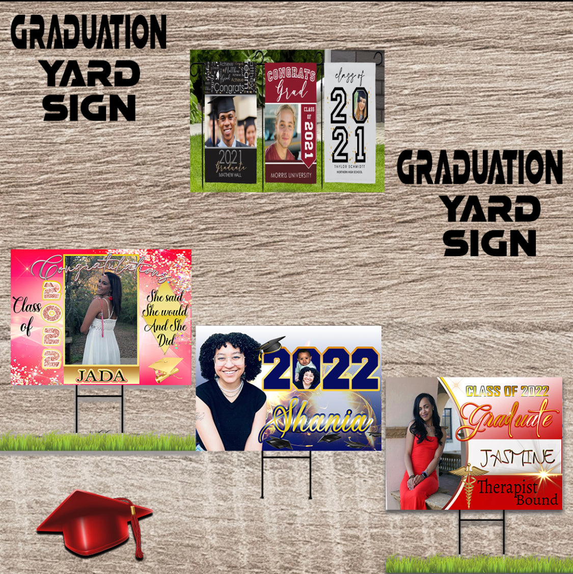 GRADUATION YARD SIGNS