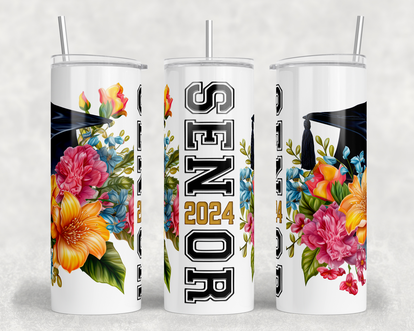 GRAD TUMBLER 15oz, 20oz or 30oz