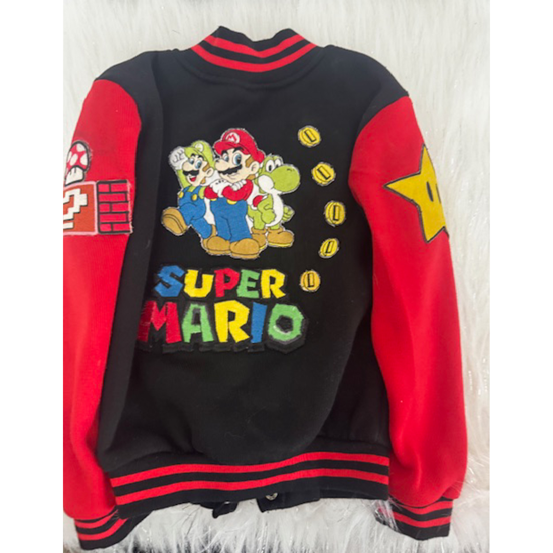 YOUTH UNISEX - VARSITY JACKETS - COTTON SLEEVES