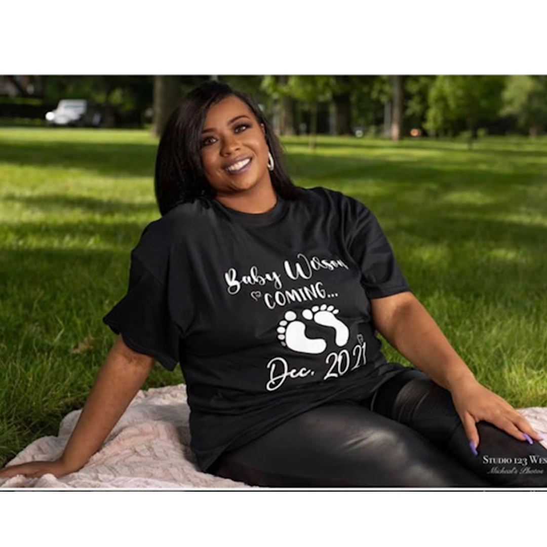 BABY SHOWER / REVEAL SHIRTS - Image shown (All Over Shirt)