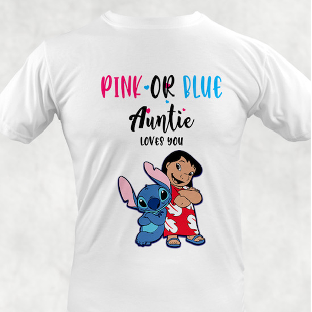 BABY SHOWER / REVEAL SHIRTS - Image shown (All Over Shirt)