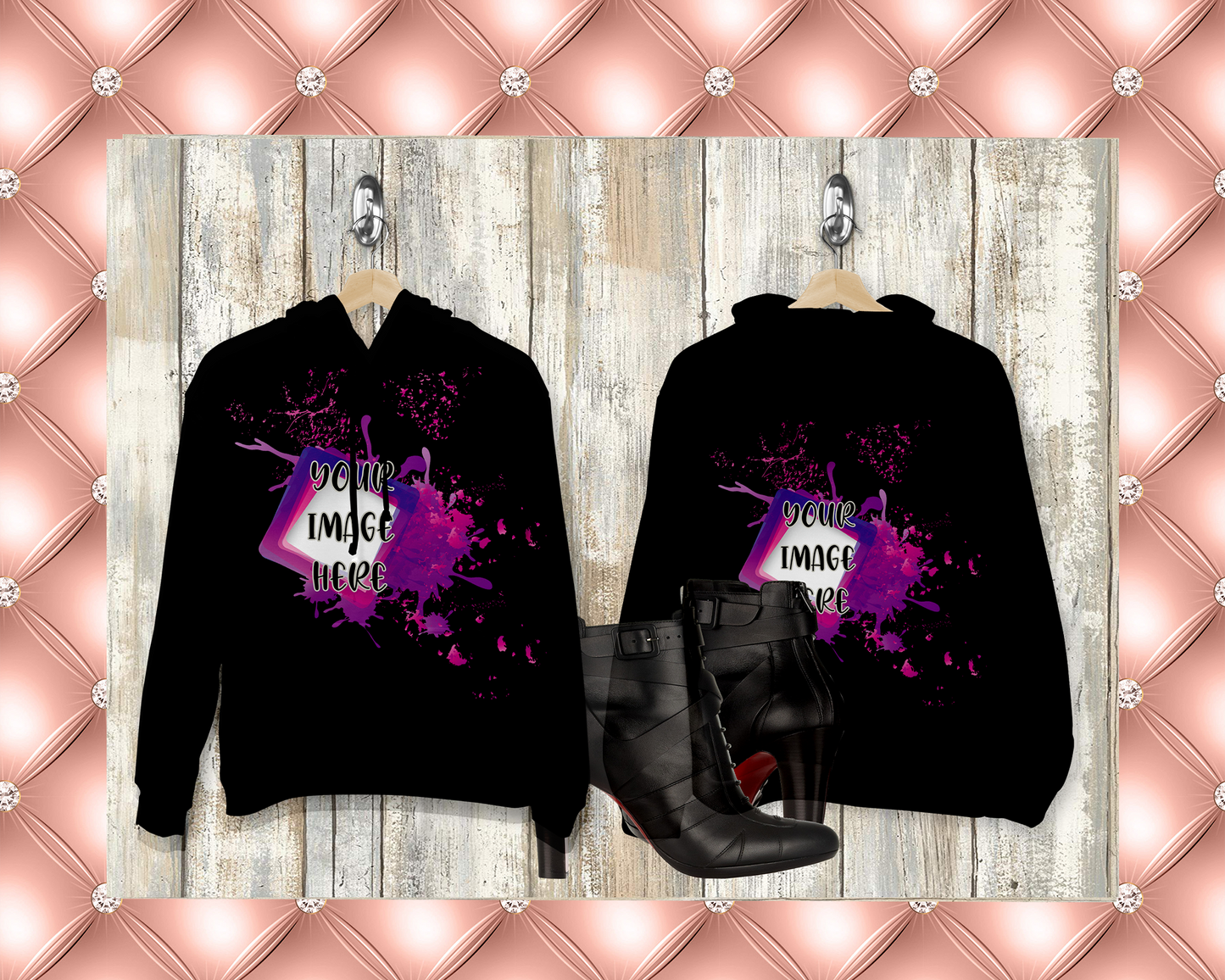 CUSTOM HOODIES