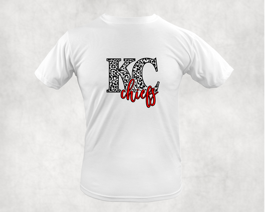 KC CHIEFS LEOPARD - WHITE
