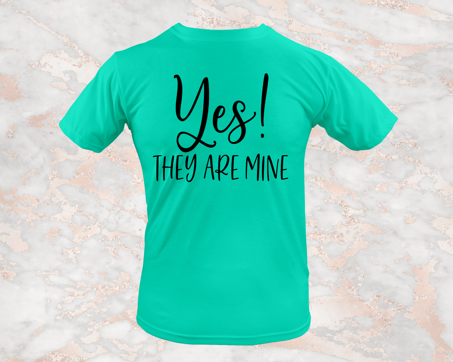 "YES THEY ARE MINE"