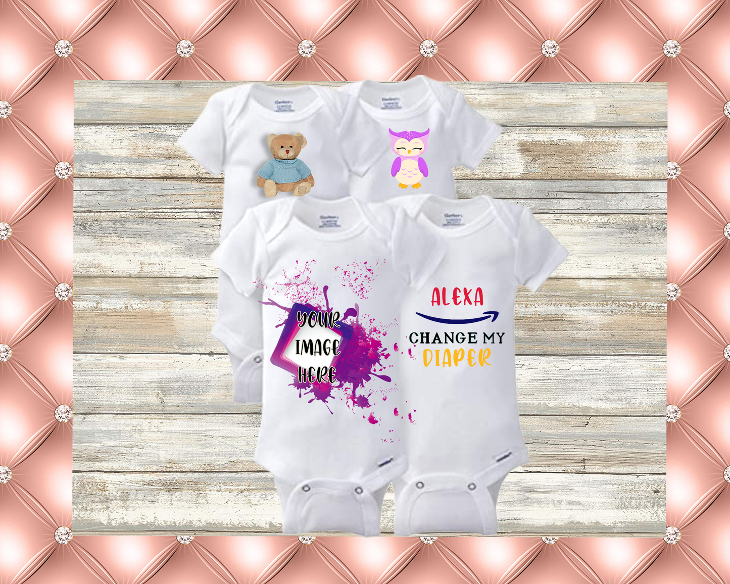 PERSONALIZE BABY BODYSUIT