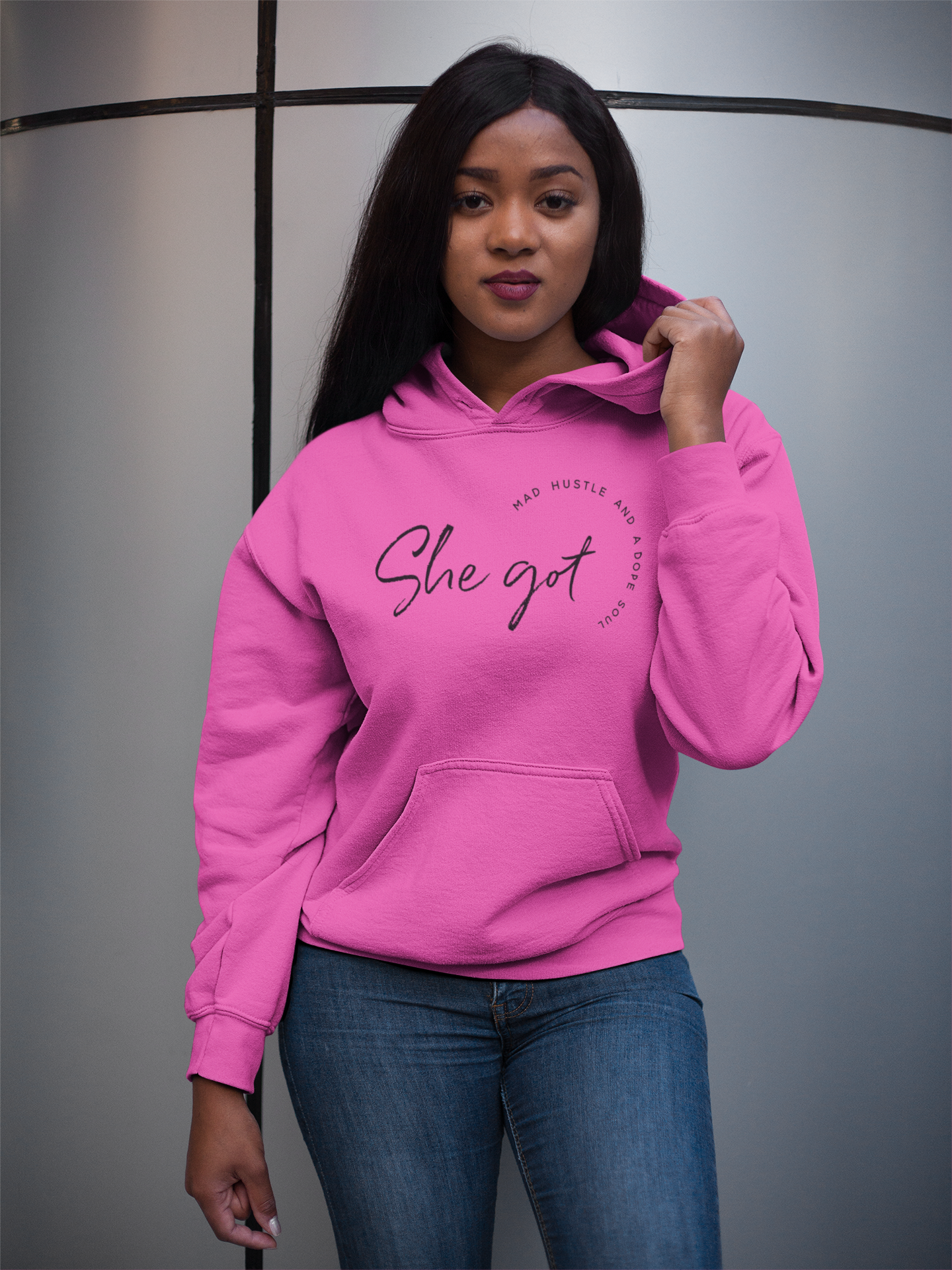 "SHE GOT A MAD HUSTLE AND DOPE SOUL"
