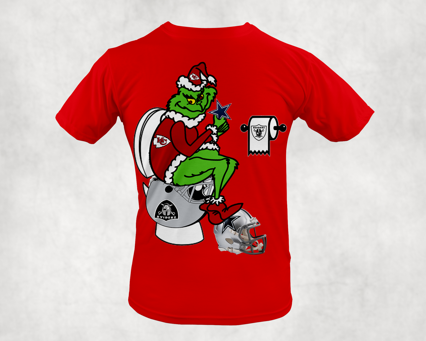 KC GRINCH SITS ON RAIDERS