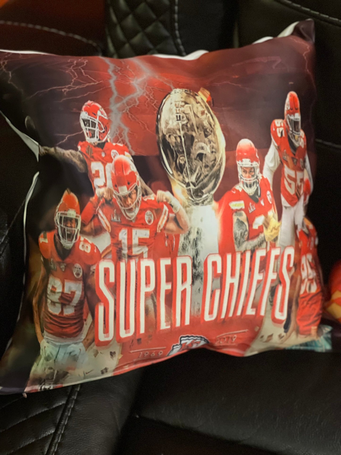 CHIEFS PILLOWS