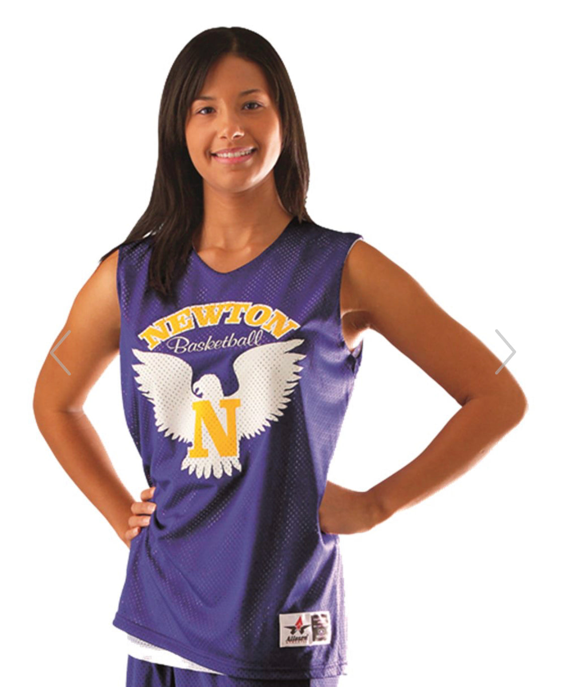 BASKETBALL REVERSIBLE MESH TANK - WOMEN