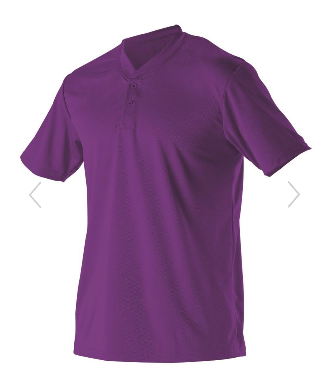 BASEBALL TWO BUTTON HENLEY JERSEY