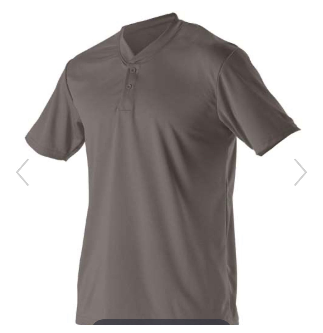 BASEBALL TWO BUTTON HENLEY JERSEY