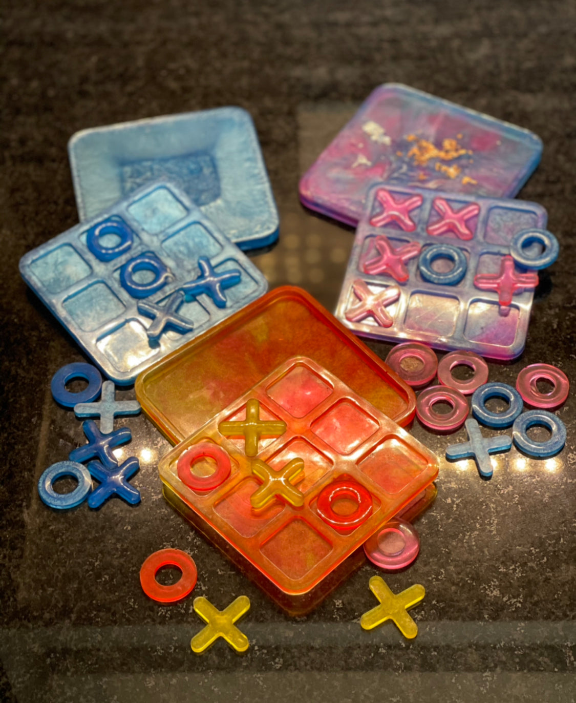 Tic-Tac-Toe Hard Plastic Case