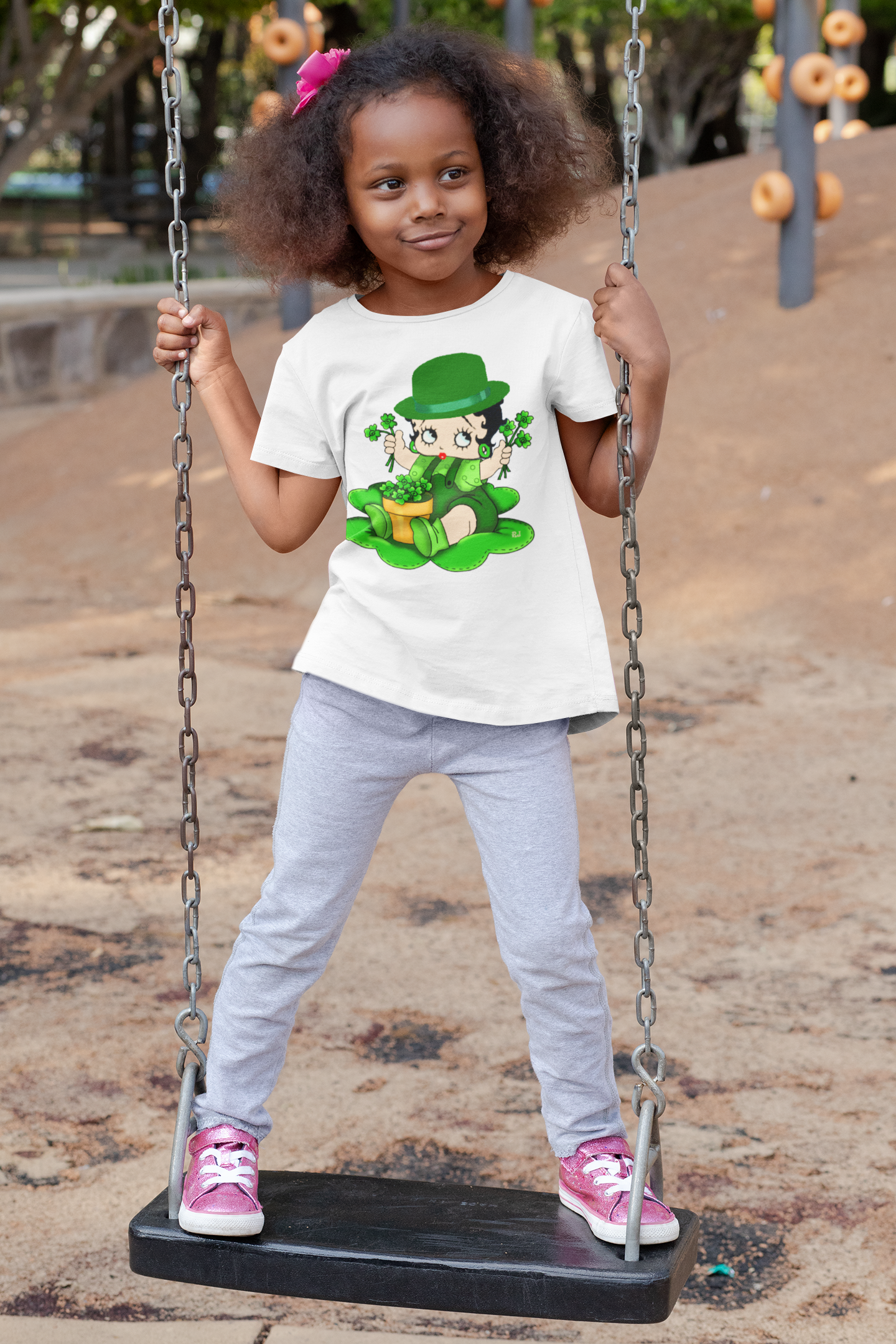 BETTY BOOP SHAMROCK