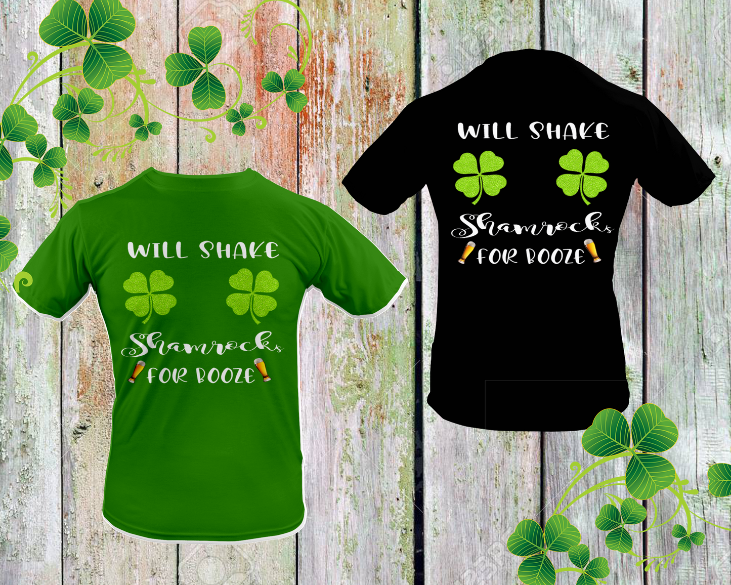 WILL SHAKE FOR BOOZE