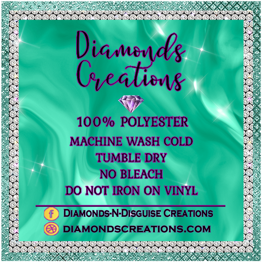 100% POLYESTER CARE TAG