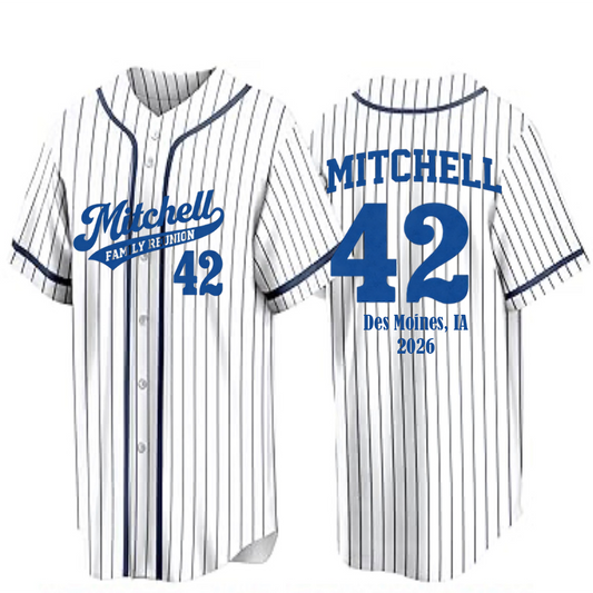 2026 MITCHELL FAMILY REUNION JERSEYS