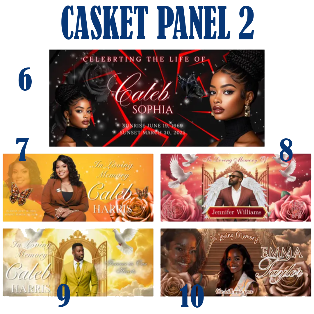 CASKET INSERT PANEL