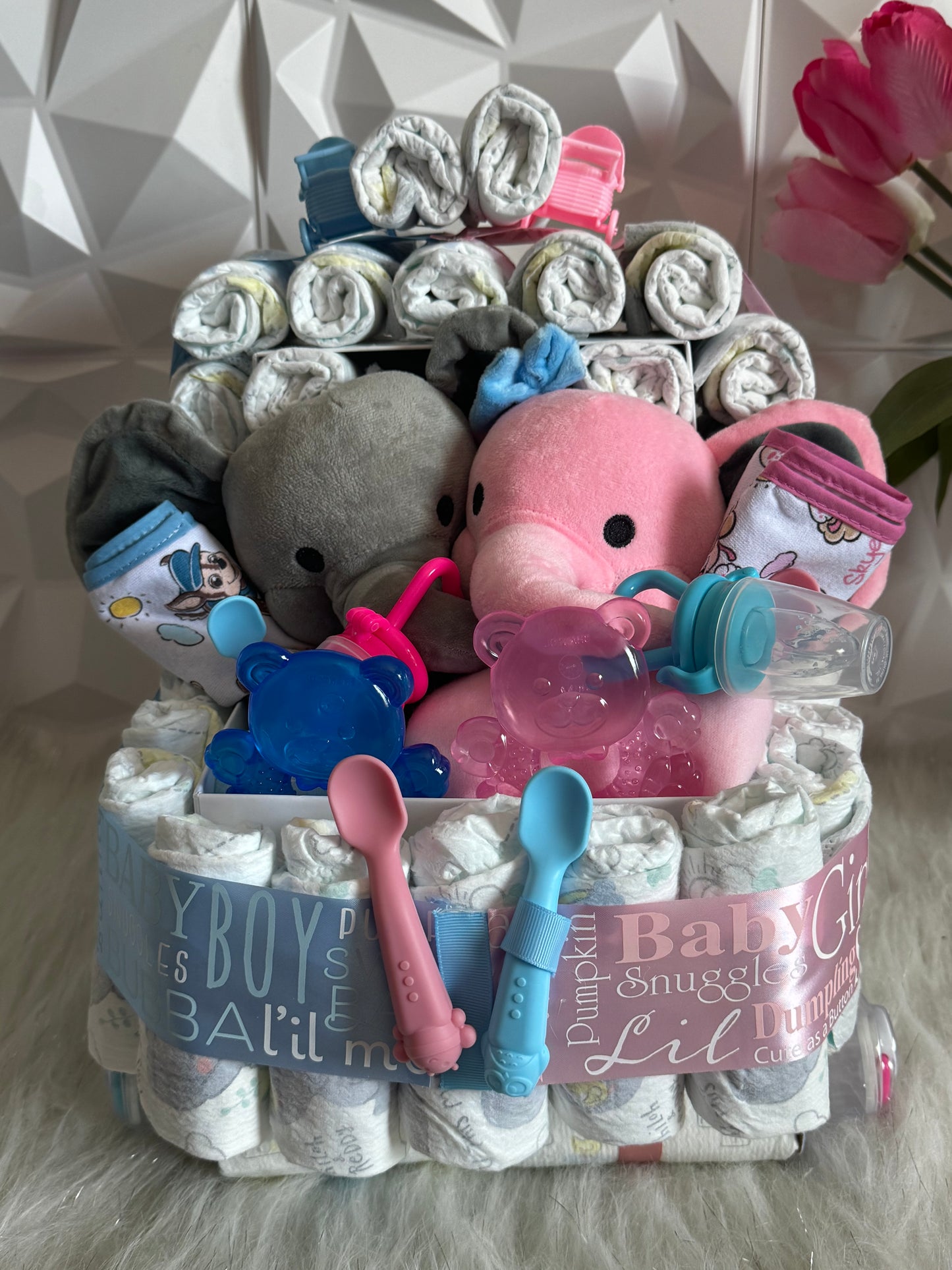 DIAPER CAKE DISPLAY