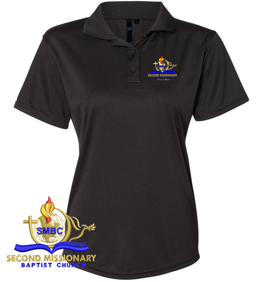 POLO SCREEN PRINT LOGO (FEMALE)