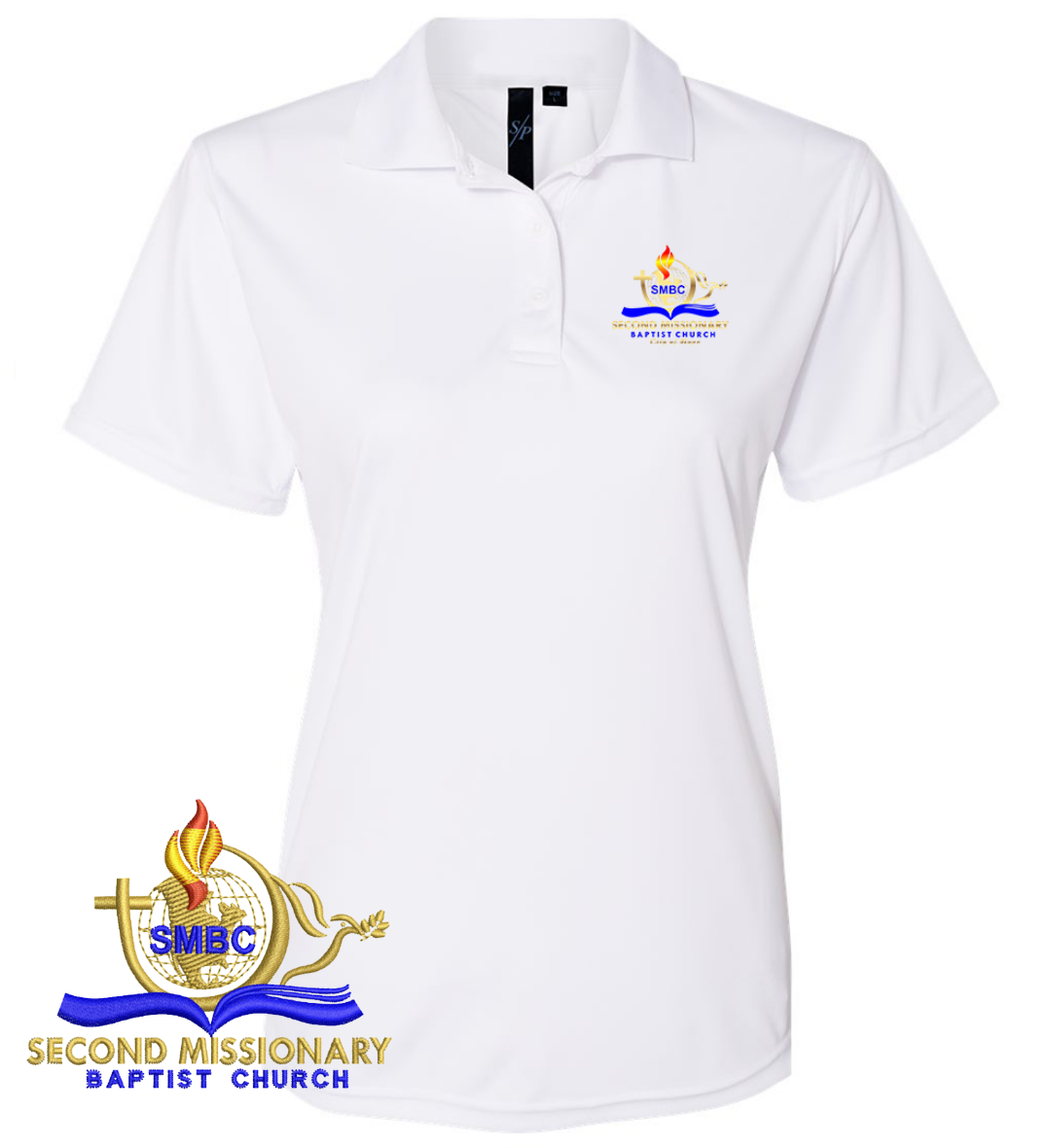 POLO SCREEN PRINT LOGO (FEMALE)