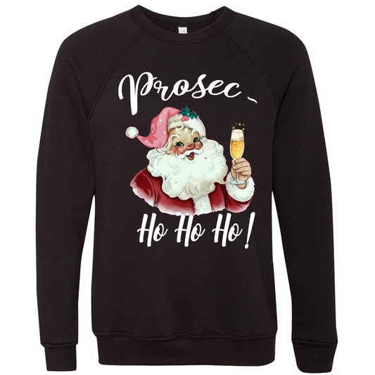 PROSEC .... HO HO HO! WINE GLASS