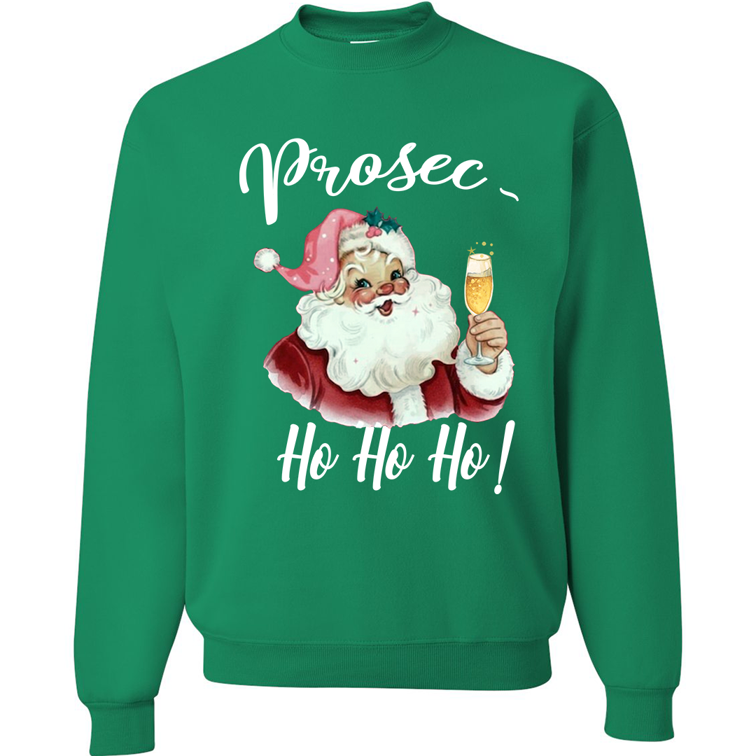 PROSEC .... HO HO HO! WINE GLASS