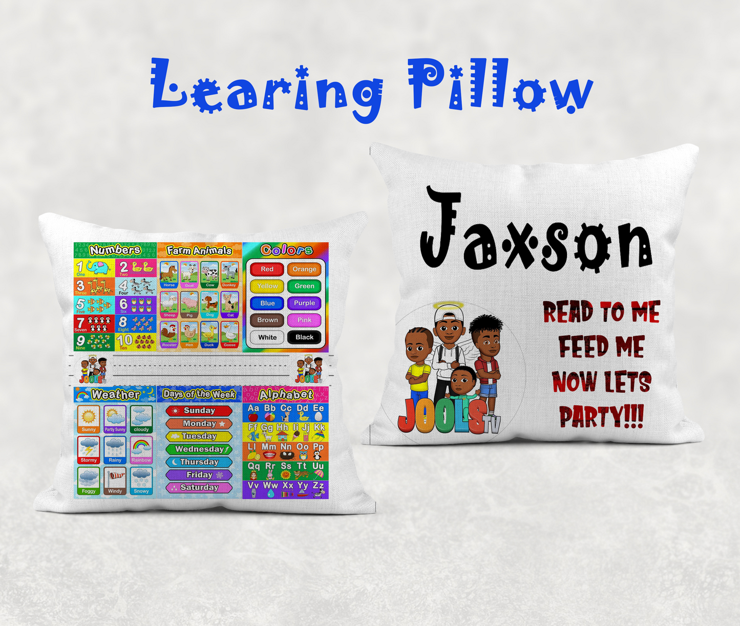 LEARNING PILLOWS