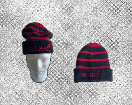 RED AND BLACK SKULLY
