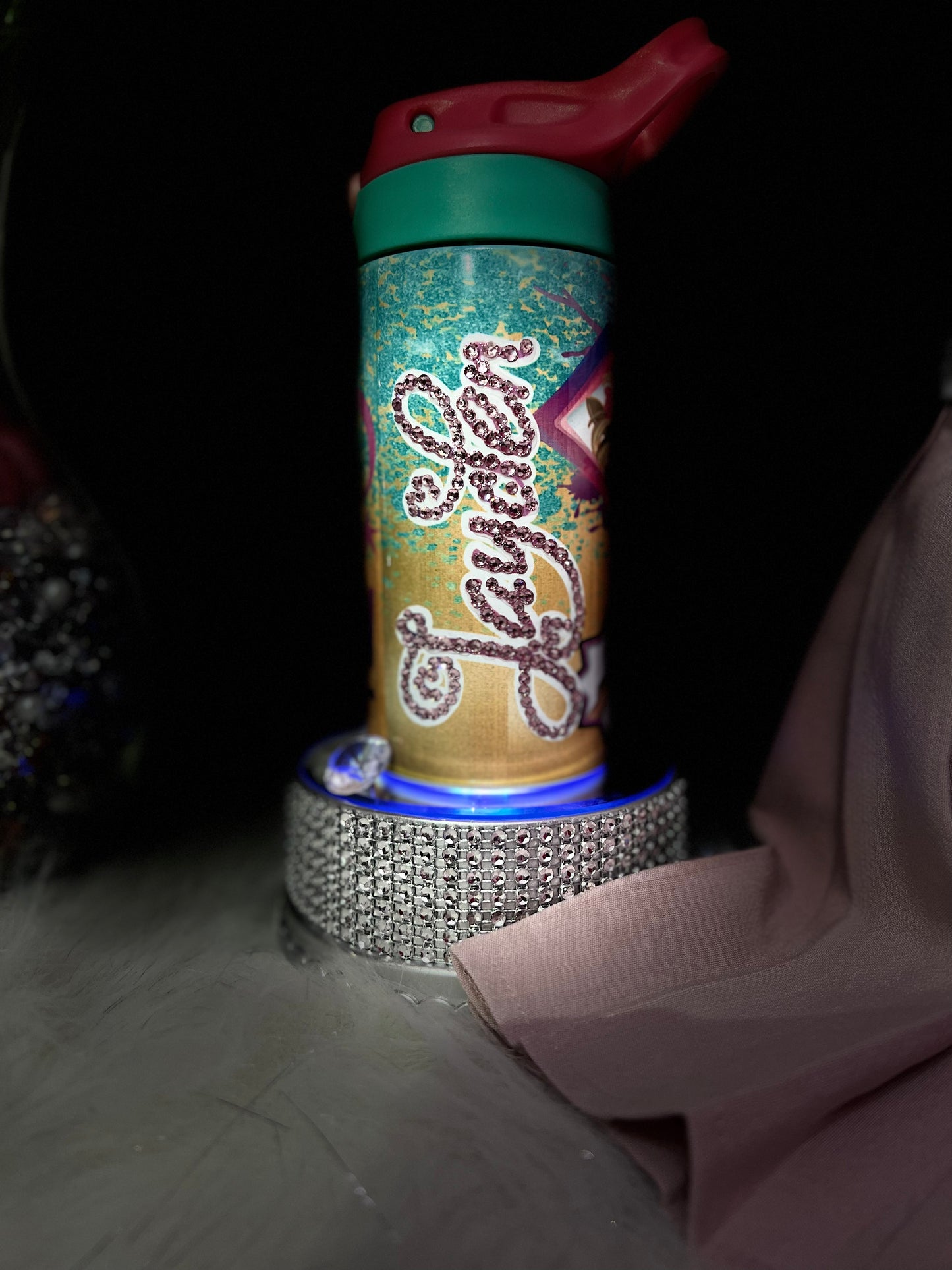 PARTIAL BLING TUMBLER 15oz, 20oz or 30oz