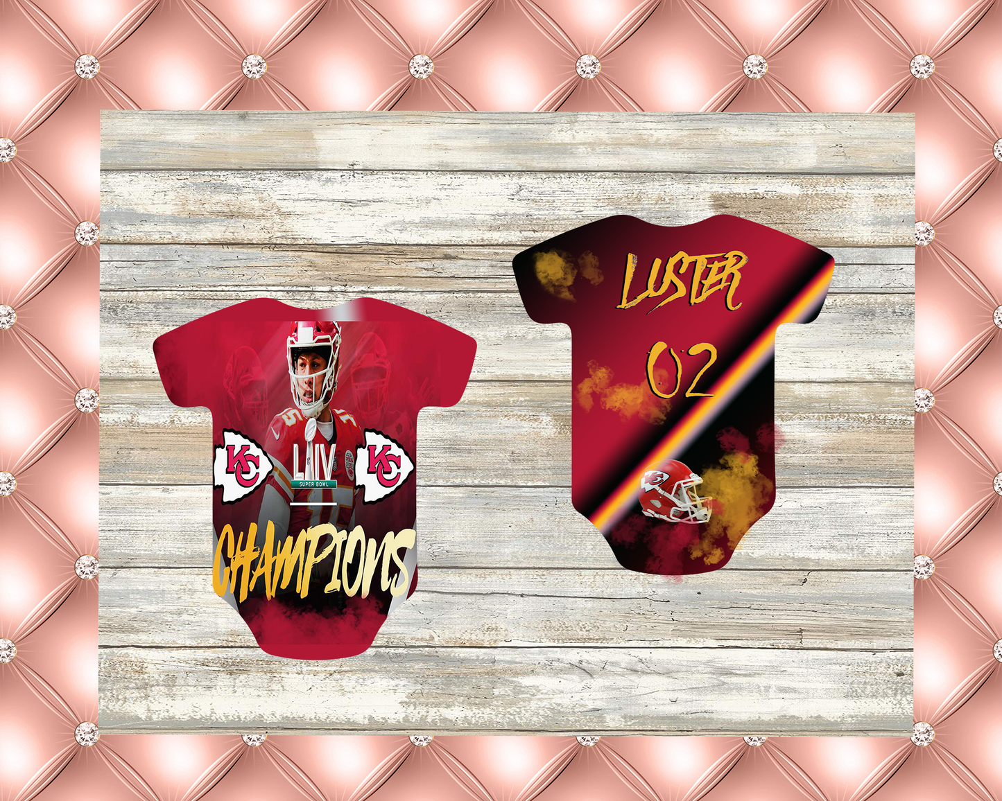 3D PERSONALIZE BABY BODYSUIT / YOUTH T-SHIRT